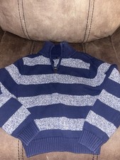 Boys Navy Blue Chaps Sweater Size 6/7