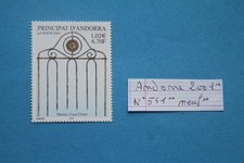PRICIPAUTÈ D' ANDORRE - FRANÇAIS TIMBRE  2001 : N° 541 ** NEUF ** LUXE