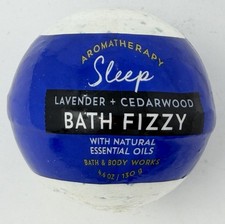 Bath Body Works Aromatherapy LAVENDER CEDARWOOD Bath Fizzy Bomb 4.6oz RETIRED
