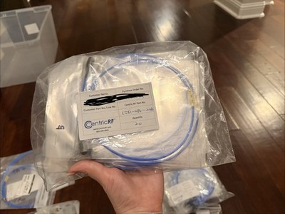 CentricRF C581-086-24B SMA 18Ghz Flexible 086 Cable 24'' VSWR 1.2 S Steel SMA