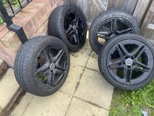 18 Inch Gloss Black Mercedes Cla C118 Alloys