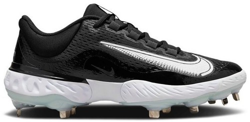 Nike Alpha Huarache Elite 4 Low Baseball Cleat Gray Black DJ6521