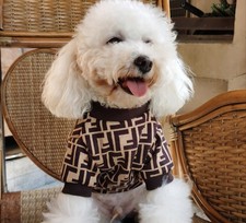 Fashion Dog Luxury Pet Clothes Dogs Cats Classic Warm Sweater Dog Clothes