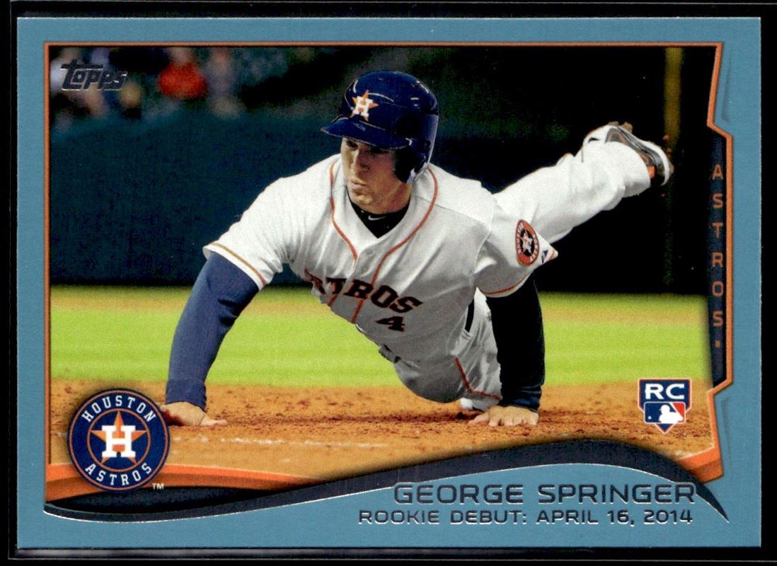 2014 Topps Update Walmart Blue George Springer Houston Astros #US-210
