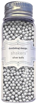 Doodlebug Shakers-Silver Balls, Hometown USA 5A0026VK-1G992