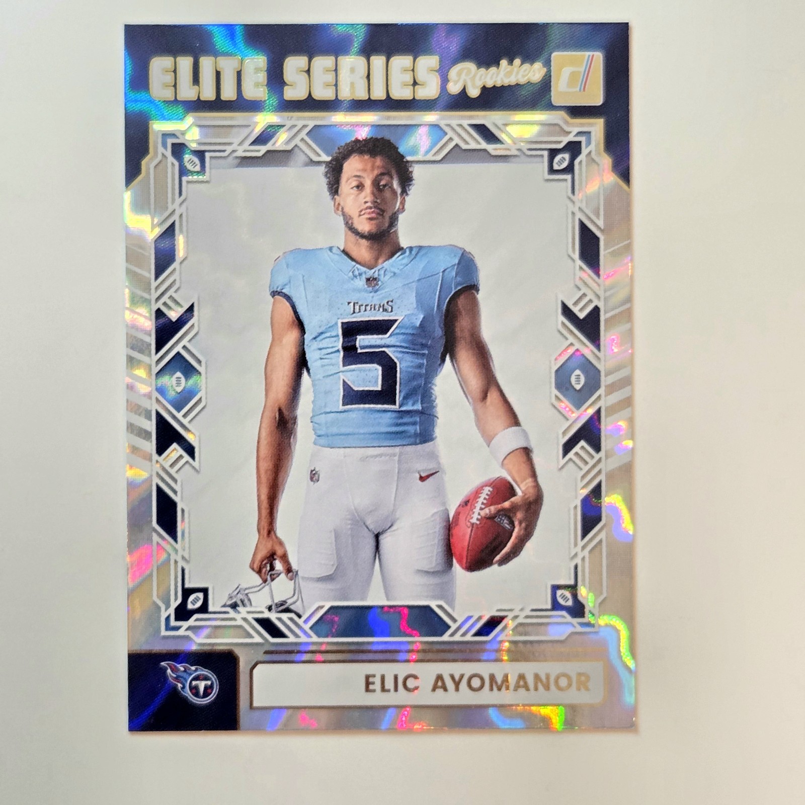 2025 Panini Donruss - The Elite Series Rookies Elic Ayomanor #ESR-EAR (RC)