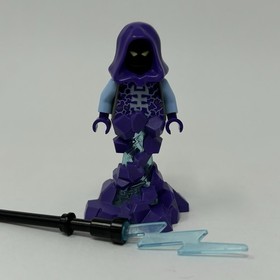 Lego Rogul Minifigure *Head - Nexo Knights 70348 70354 w/ Weapon nex077