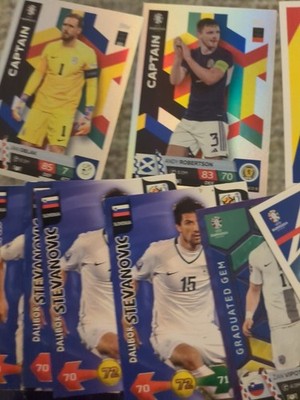 Topps Match Attax/Panini 2010-2024 Slowenien UEFA EM/FIFA WM- 14 Karten 
