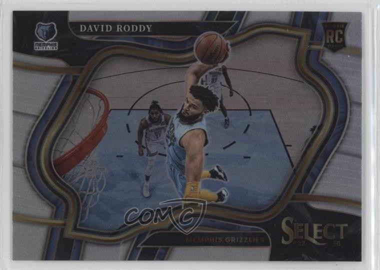 2022-23 Panini Select Courtside Silver Prizm David Roddy #273 Rookie RC go9