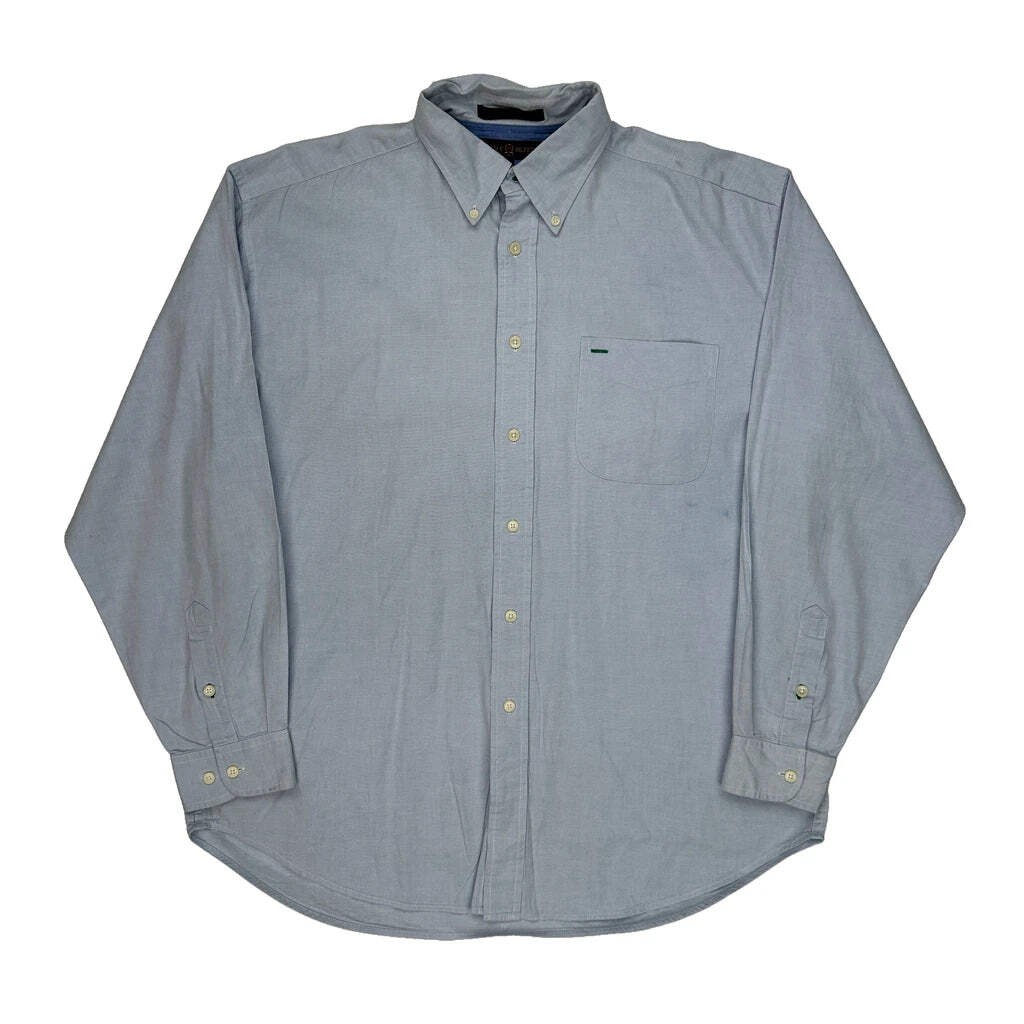 Tommy Hilfiger Shirt - Large Blue Cotton