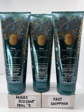 Bath  Body Works 3PCS DISNEY PRINCESS JASMINE ULTIMATE HYDRATION BODY CREAM 8oz