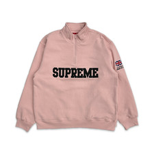 Shop Flag Half Zip Pullover SS26 "Light Pink/London"