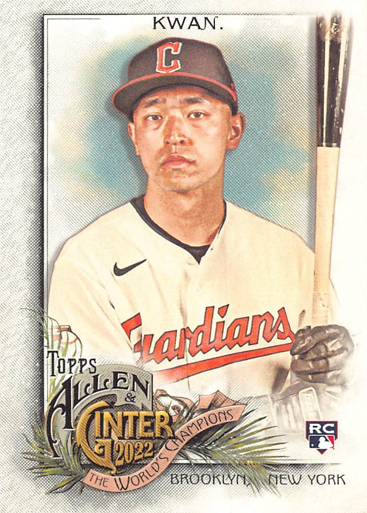 2022 Topps Allen & Ginter #245 Steven Kwan