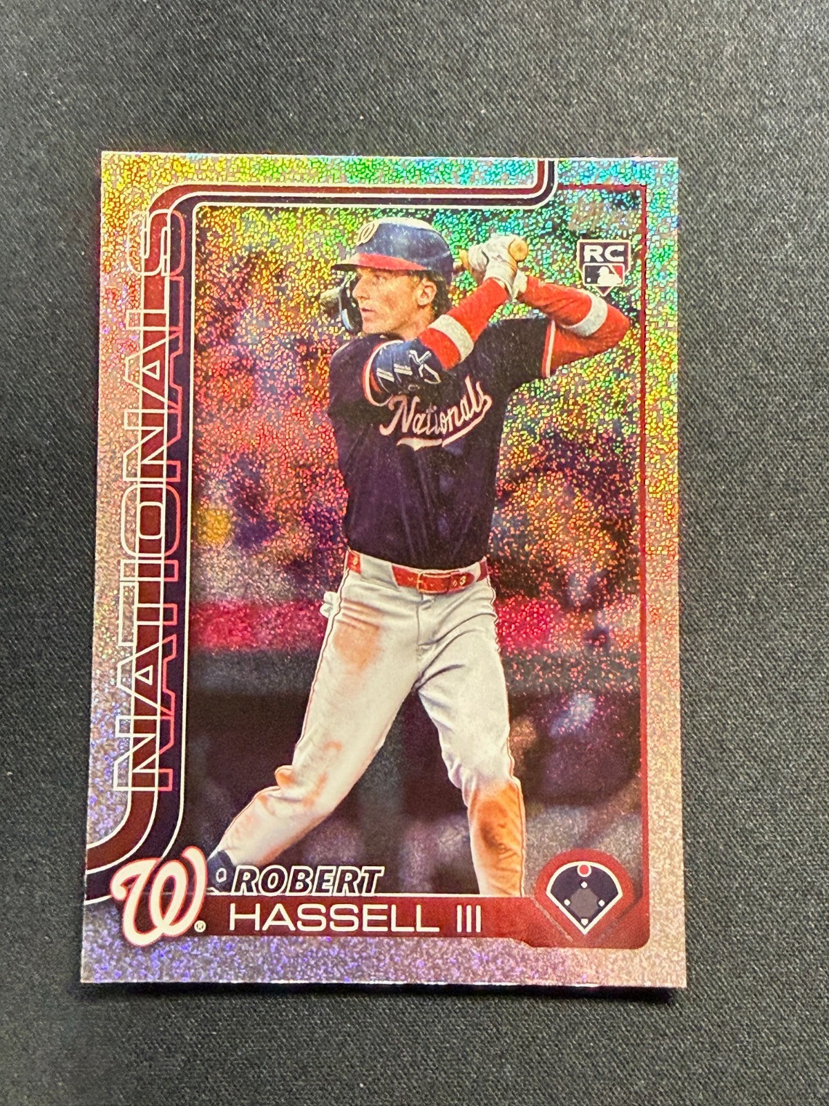 2025 Topps Update #US109 ROBERT HASSELL III RC Sandglitter BUY ANY 2 GET 1 FREE