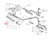 Flexibler Gaszug FüR Lancia Thema Original 46415553