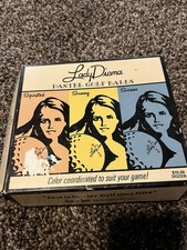 Burke Lady Diana Pastel Golf Balls Vintage Box Color Coordinated Made in USA