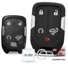 Key Fob Shell, Replacement Smart Remote Key Case Cover 5 Buttons for 2019-2024