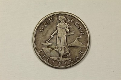 1907-S Philippines One Peso