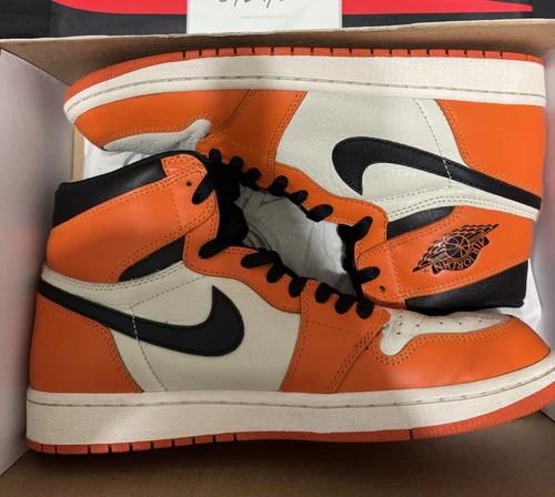 Size 9.5 - Air Jordan 1 Retro High OG "SHATTERED BACKBOARD AWAY" 555088-113