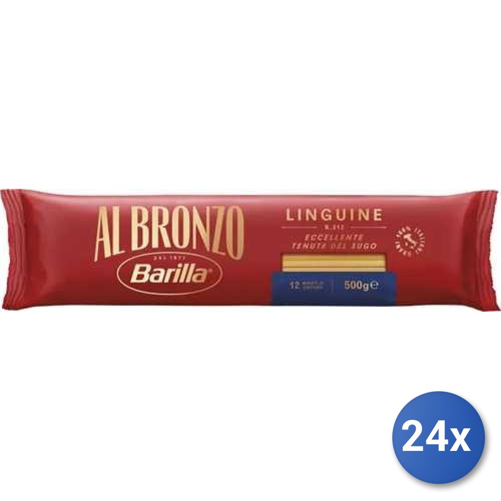 24X Multipack Barilla Semola Bronzo Linguine Gr400