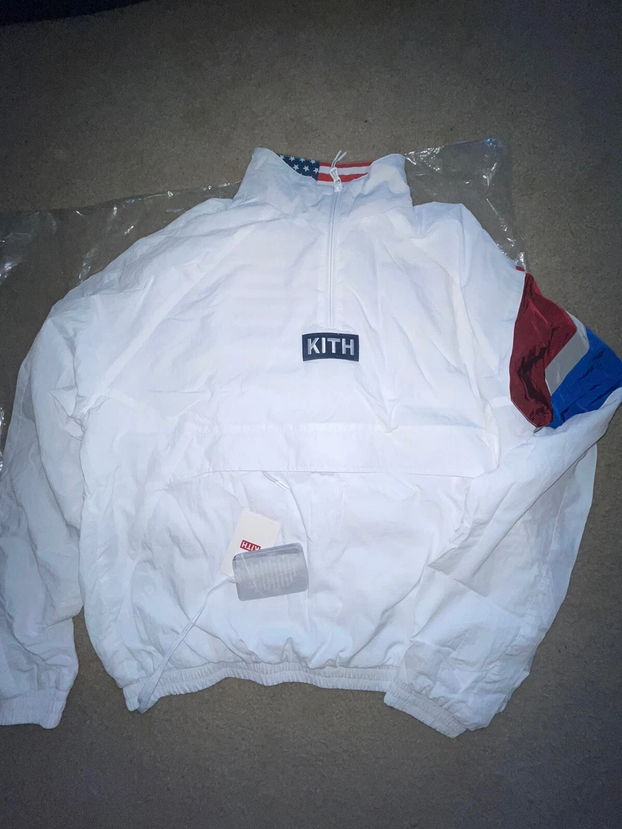 Kith x Olympics USA Track Jacket White Size XS eBay