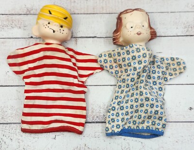 Dennis the menace マーガレット　ドール Vintage 1987 Dennis The Menace Joey & Margaret Doll SET