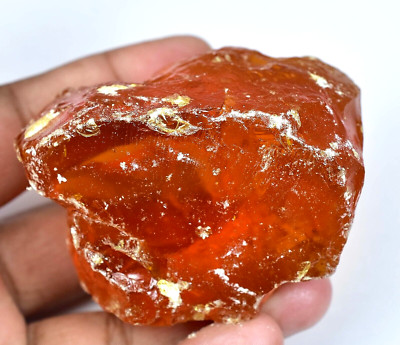 386.10 CT Natürlich Baltisch Karamellbonbon Ei Eigelb Bernstein Facettiert Rough
