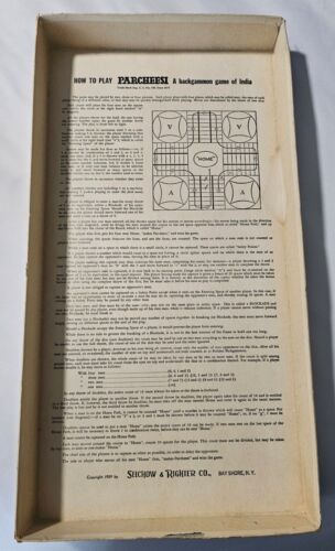 Vintage 1964 Parcheesi Board Game Gold Seal Edition COMPLETE Board & Pieces EXC - Picture 3 of 9