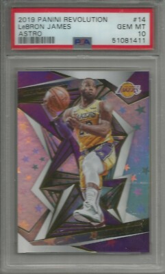 LeBron James 19/20 Panini Revolution Astro #14 PSA 10 | eBay