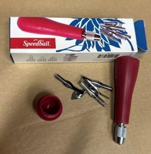 Speedball 4131 Taglierina per Linoleum - 5 Taglierine per Lino Assortite