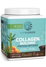Sunwarrior Collagen Building Protein Peptides Plant Based Chocolate Fudge 500g