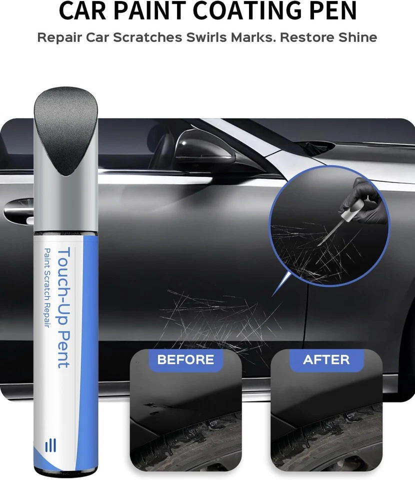 Pluma de pintura de retoque Mercedes 992 7992 - coincidencia exacta gris selenita metálico Foto 2 de 4