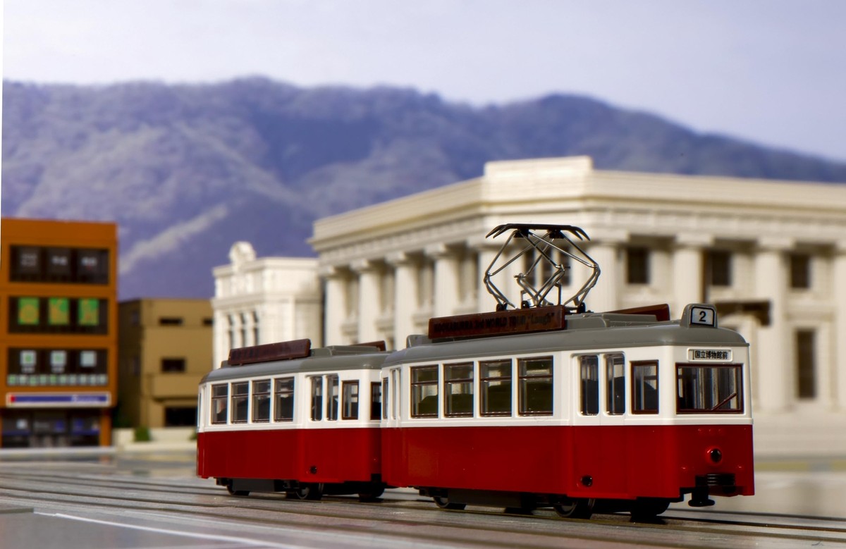 Kato 14-806-3 N Scale My Tram Classic Duewag T2 Streetcars