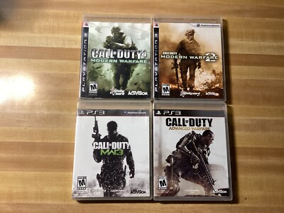 Call of Duty Modern Warfare, Advanced Warfare Lot of 4 Bundle