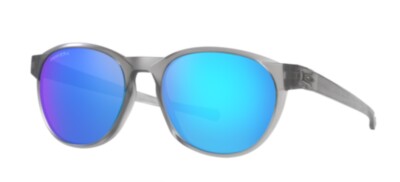 Oakley Reedmace 9126 03 matte grey ink prizm Saphire Kunststoff Sonnenbrille Neu