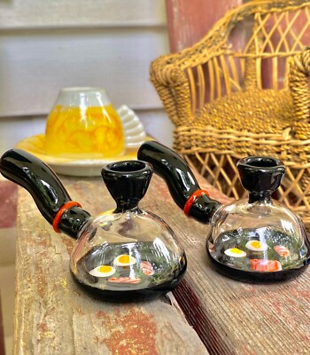 Glass Tobacco Bacon Egg Pan, HP340