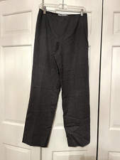 Carlisle Vintage Wool Cashmere Trouser Dress Pant Grey US 4 UK 6 Size 4