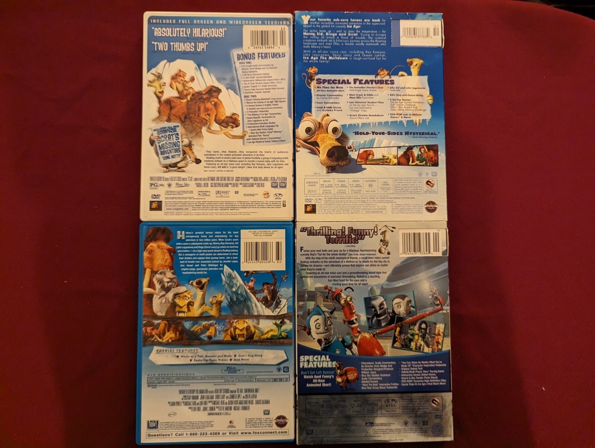 Vairous Blue Sky Studios Movies (DVD) | eBay