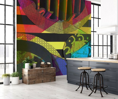 3D Yellow Texture B050 Wallpaper Wall Mural Self-adhesive Shandra Smith Zoe - 第 1/11 張圖片