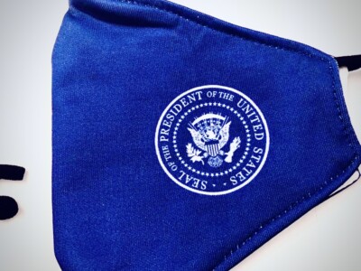Set of 3 US Presidential Seals Navy Blue Unisex Washable Face Mask
