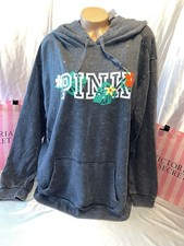 Victoria Secret PINK Boyfriend Hoodie Great Tropics XL Last One