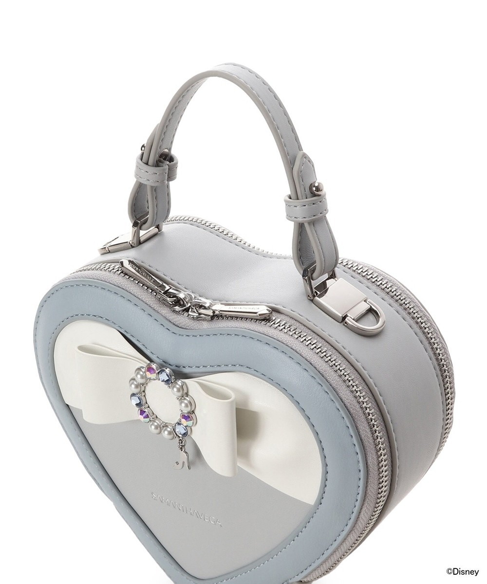 Disney Cinderella Heart Shoulder Bag Samantha Vega Light Blue Hand