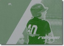 2008 Austin Romine Rookie Printing Press Plate RC 1/1