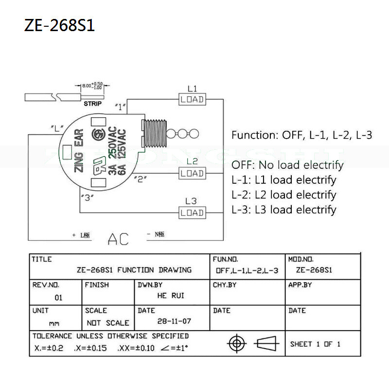 Ze 268s6 Switch Wiring Diagram