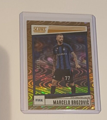 Nummerierte Karte 42/55 Marcelo Brozovic Inter Mailand PANINI SCORE FIFA 2022-2023