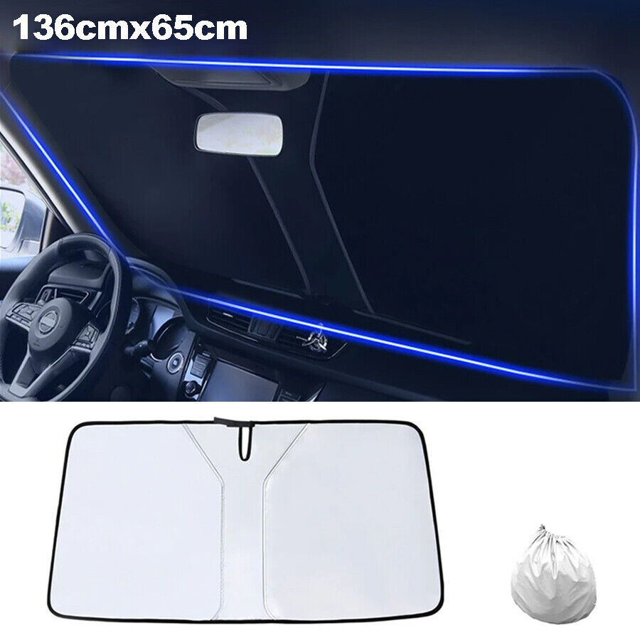 Titanium Windshield Sunshade UV Block Protector for Cars