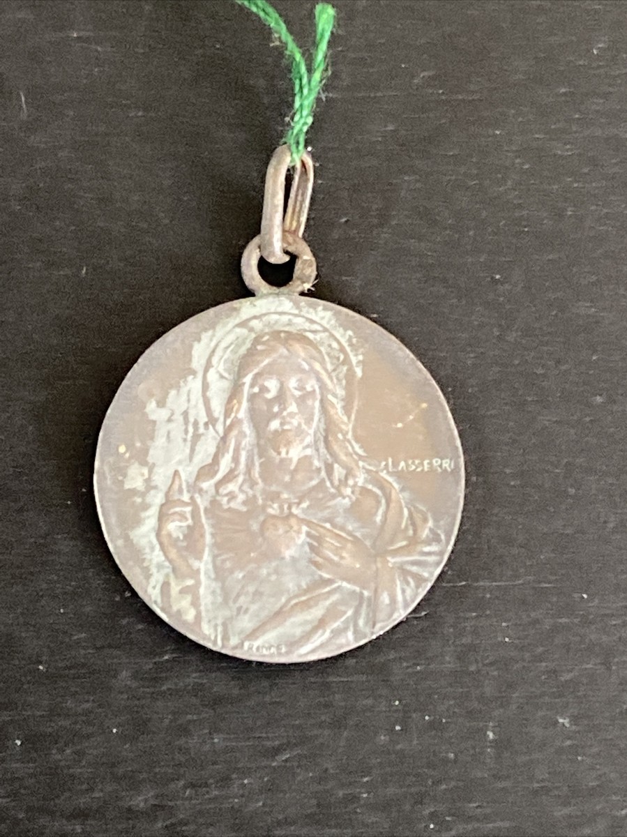 Rare Art Déco Jésus Christ Medal Rare Art Déco Jésus Christ Medal