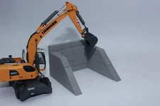 Set Concrete Blocks Bulk Box 1:50 Concrete Block System Block Box Load Silo