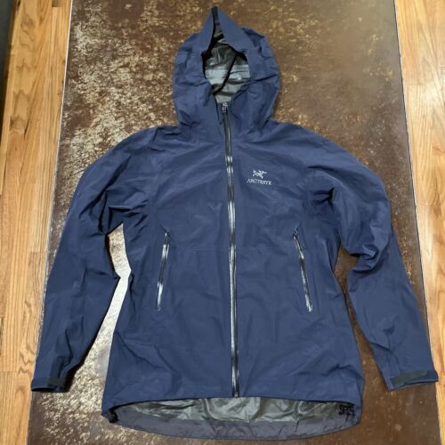 Arc'teryx Damen BETA SL JACKE Gore Tex leicht EUC! Blau Größe Large - Bild 1 von 15