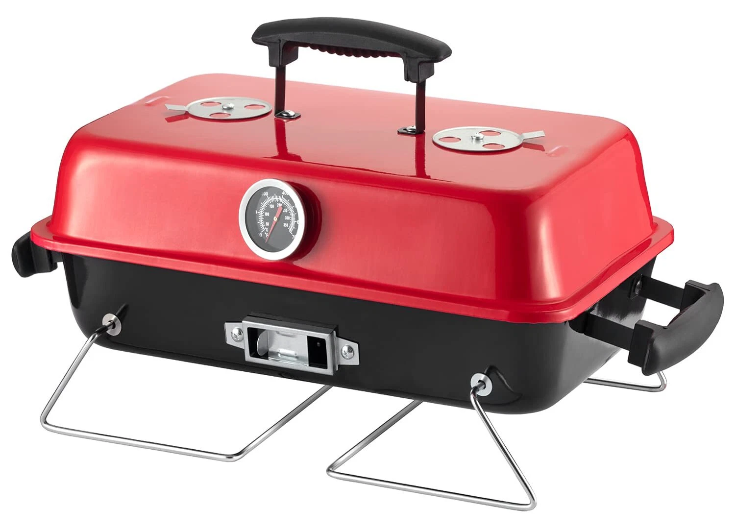 Portable Charcoal Grill Tabletop Outdoor Barbecue Smoker Small BBQ Gril